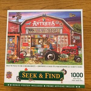 MasterPieces Seek & Find Antique Shop Puzzle - 1000 Pieces
